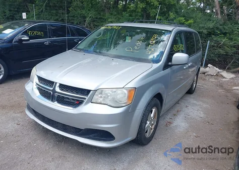 2012 Dodge Grand Caravan Sxt из США, поврежденный, VIN 2C4RDGCG8CR167598